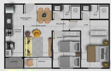 Imagem 6: com o privilégio de esta próximo ao shopping Grand platinum 2 4 com...