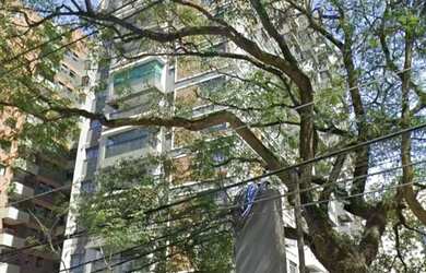 Imagem: O apartamento possui 1 Dormitório, 2 Banheiros, 1 Vaga na garagem