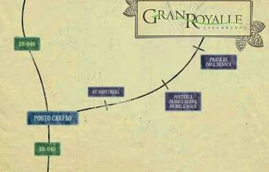 Imagem: O terreno possui 1.113m² de Área e está localizado em Gran