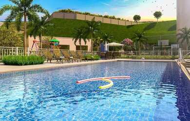 Imagem: O apartamento possui 3 Dormitórios, 1 Banheiro, 1 Vaga na garagem