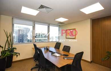 Imagem 8: Laje corporativa mobiliada com 787m² na Faria Lima com a JK no International Plaza II