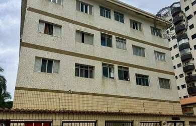 Imagem: O apartamento possui 1 Dormitório, 1 Banheiro, 1 Vaga na garagem