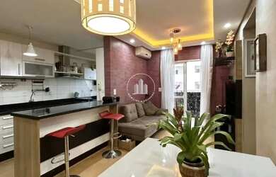 Imagem: O apartamento possui 3 Dormitórios, 2 Banheiros, 1 Vaga na