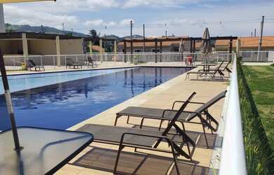 Imagem: A casa em condomínio possui 2 Dormitórios, 2 Banheiros, 1