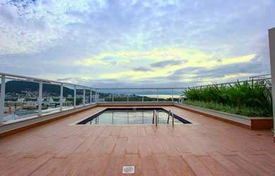 Imagem: O apartamento na cobertura possui 3 Dormitórios, 4 Banheiros