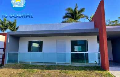 Imagem: A casa possui 2 Dormitórios, 2 Banheiros, 1 Vaga na garagem