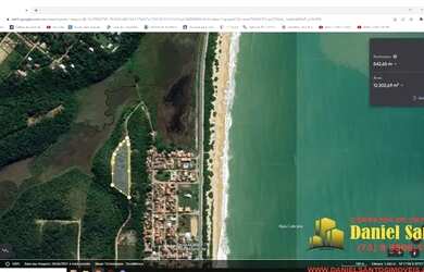 Imagem: O terreno possui 12400m² de Área e está localizado em Santa