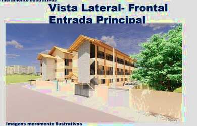 Imagem: O apartamento possui 2 Dormitórios, 2 Banheiros, 1 Vaga na