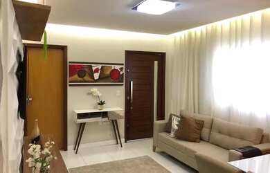 Imagem: A casa em condomínio possui 3 Dormitórios, 2 Banheiros, 2