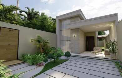 Imagem 4: Excelente Casas No Luzardo Viana Em Maracanaú, 100% Porcelanato Acabamento Fino!. 1G90GCH