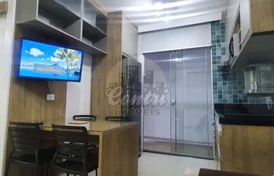 Imagem: O studio possui 1 Dormitório, 1 Banheiro, 1 Vaga na garagem