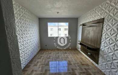 Imagem: O apartamento possui 2 Dormitórios, 1 Banheiro, 1 Vaga na garagem