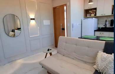 Imagem: O apartamento possui 1 Dormitório, 1 Banheiro, 30m² de Área