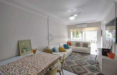 Imagem 2: Apartamento mobiliado com varanda na Praia da Enseada, Guaruja