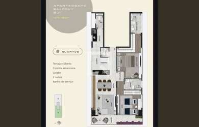 Imagem 8: Apartamento à Venda - Lourdes, 2 Quartos, 92 m2