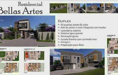 Imagem: A casa em condomínio possui 3 Dormitórios, 2 Banheiros, 1