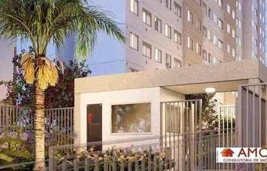 Imagem: O apartamento possui 2 Dormitórios, 1 Banheiro, 34m² de Área