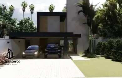 Imagem: A casa em condomínio possui 3 Dormitórios, 4 Banheiros, 4