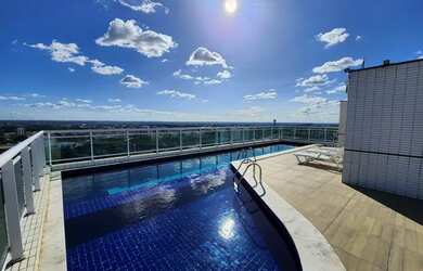 Imagem: O apartamento possui 1 Dormitório, 1 Banheiro, 1 Vaga na garagem