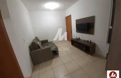 Imagem: O apartamento possui 2 Dormitórios, 1 Banheiro, 1 Vaga na garagem