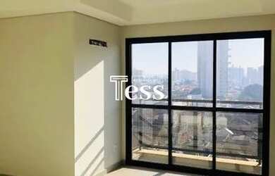 Imagem: O apartamento possui 1 Dormitório, 1 Banheiro, 1 Vaga na garagem