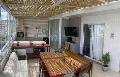 Imagem: O apartamento na cobertura possui 2 Dormitórios, 3 Banheiros