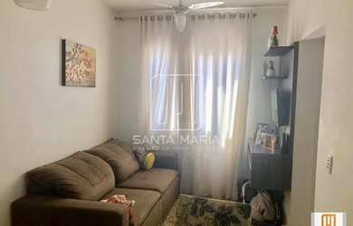 Imagem: O apartamento possui 2 Dormitórios, 1 Banheiro, 1 Vaga na garagem