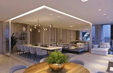 Imagem: O apartamento possui 4 Dormitórios, 5 Banheiros, 5 Vagas na