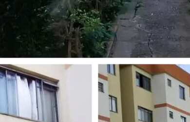 Imagem: O apartamento possui 2 Dormitórios, 1 Banheiro, 1 Vaga na garagem