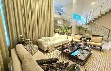 Imagem: A casa em condomínio possui 5 Dormitórios, 5 Banheiros, 5