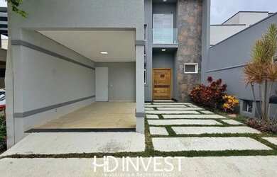 Imagem: A casa em condomínio possui 3 Dormitórios, 4 Banheiros, 155m²