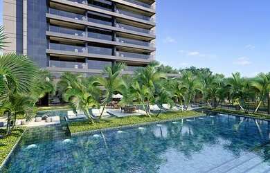 Imagem: O apartamento possui 4 Dormitórios, 5 Banheiros, 4 Vagas na