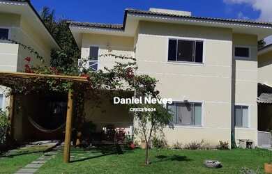 Imagem: A casa em condomínio possui 4 Dormitórios, 3 Banheiros, 2