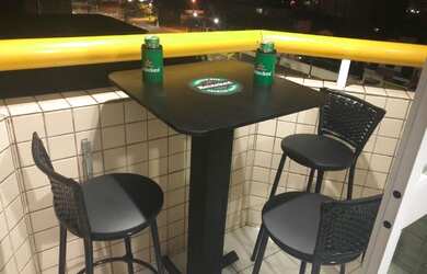 Imagem: O apartamento possui 1 Dormitório, 1 Vaga na garagem e está