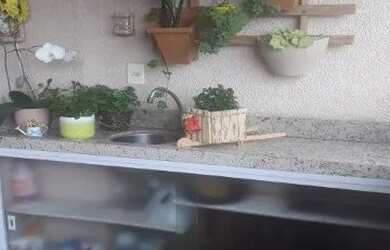 Imagem: O apartamento possui 2 Dormitórios, 2 Banheiros, 1 Vaga na