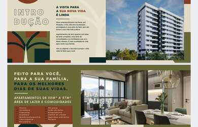 Imagem: O apartamento possui 2 Dormitórios, 2 Banheiros, 1 Vaga na