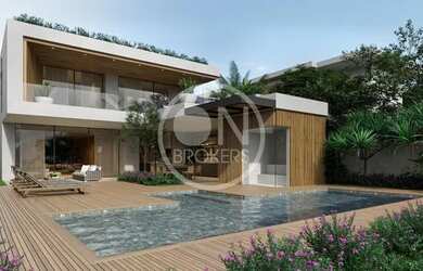 Imagem: A casa em condomínio possui 5 Dormitórios, 1 Banheiro, 4 Vagas