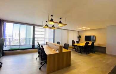 Imagem 10: Apartamento para aluguel. Piscina, Churrasqueira, Imóvel mobiliadoeAr-condicionado