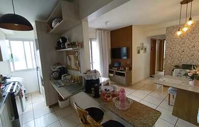 Imagem: O apartamento possui 3 Dormitórios, 2 Banheiros, 1 Vaga na