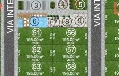 Imagem: O terreno à venda possui e está localizado em Recreio Dos