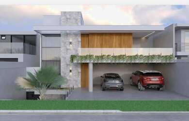 Imagem: A casa em condomínio possui 3 Dormitórios, 4 Banheiros, 2