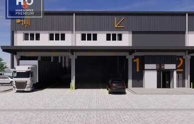 Imagem: O depósito possui 2.429m² de Área e está localizado em