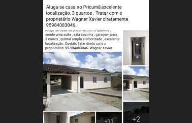 Imagem: A casa possui 3 Dormitórios, 2 Banheiros, 3 Vagas na garagem