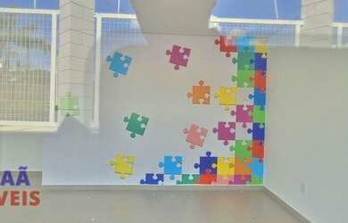 Imagem: A casa em condomínio possui 3 Dormitórios, 3 Banheiros, 80m²