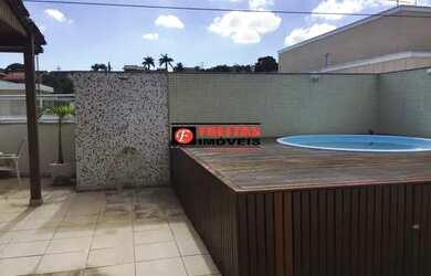 Imagem: O apartamento na cobertura possui 2 Dormitórios, 2 Banheiros