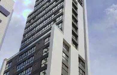 Imagem: O apartamento possui 1 Dormitório, 1 Banheiro, 1 Vaga na garagem