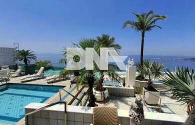 Imagem: O apartamento na cobertura possui 5 Dormitórios, 5 Banheiros