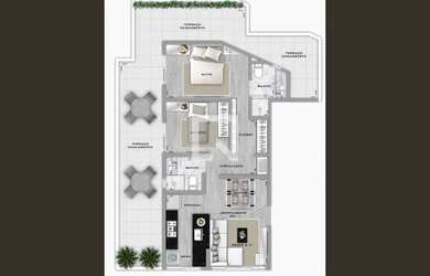 Imagem 14: Apartamento à Venda - Lourdes, 3 Quartos, 109 m2