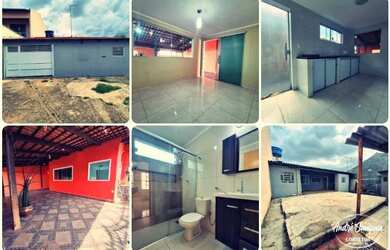 Imagem: A casa possui 3 Dormitórios, 2 Banheiros, 4 Vagas na garagem