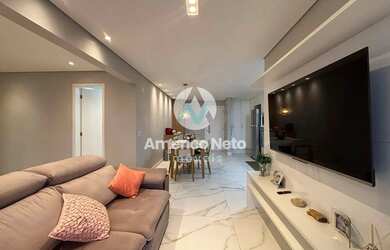 Imagem: O apartamento possui 2 Dormitórios, 2 Banheiros, 2 Vagas na